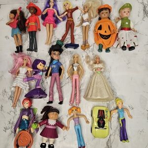 McDonald's Colorful Dolls Collection. Fast Food Girls Toys Lot